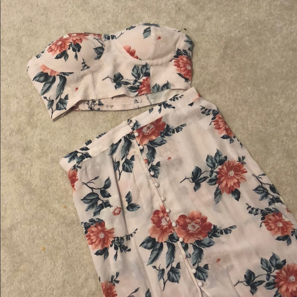 American eagle two piece, maxi skirt and top